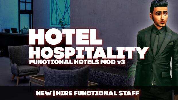 《模拟人生4》功能性酒店管理/Hotel Hospitality