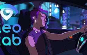 霓虹下的出租车/Neo Cab(V8158598)