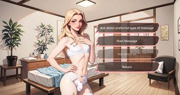 女装大佬叫按摩/FEMBOY called it “MASSAGE”