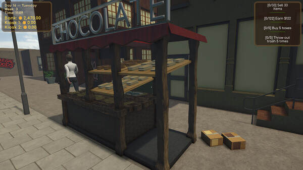 巧克力小店模拟器/Choco Kiosk Simulator