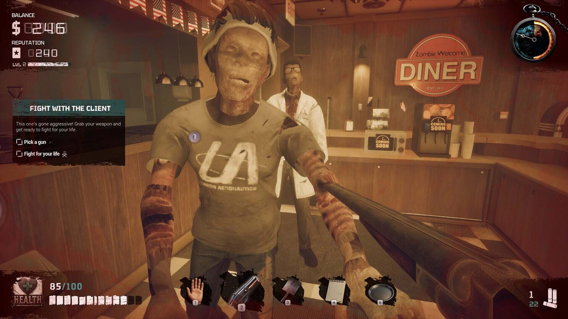 僵尸餐厅模拟器/Zombie Diner Simulator