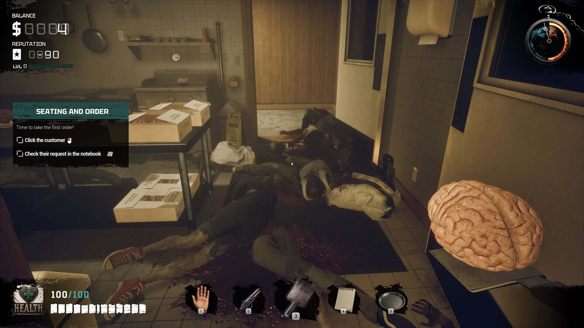 僵尸餐厅模拟器/Zombie Diner Simulator