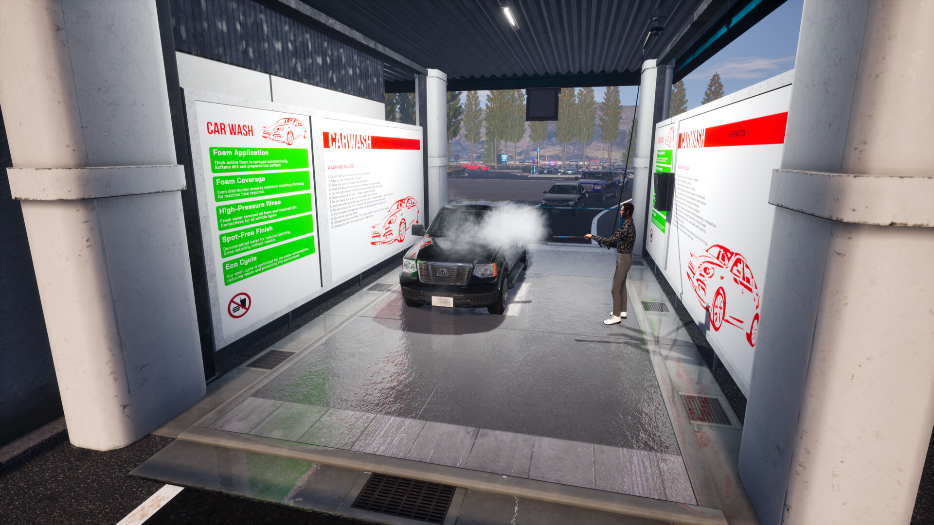 服务区模拟器/Rest Area Simulator