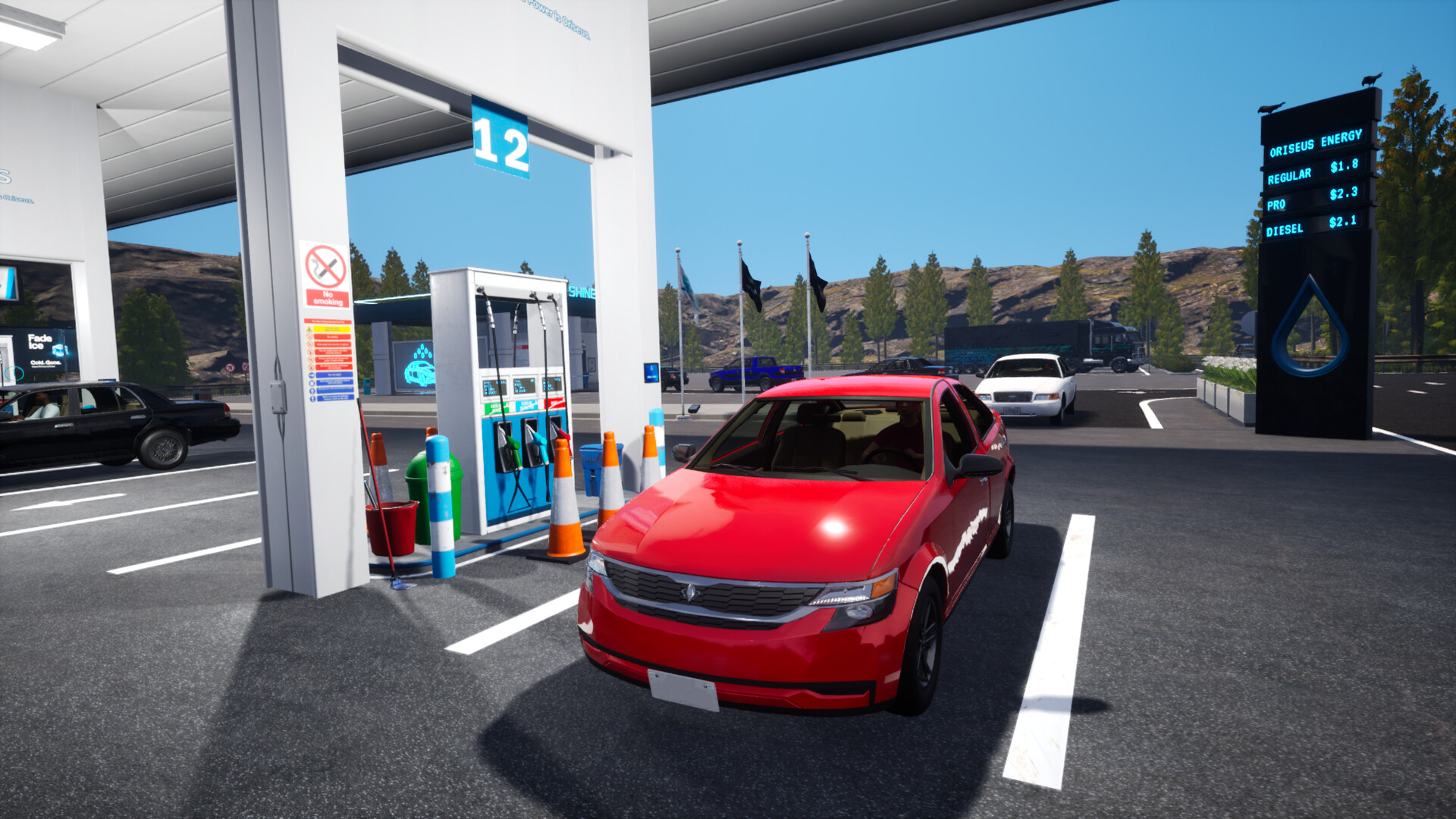 服务区模拟器/Rest Area Simulator