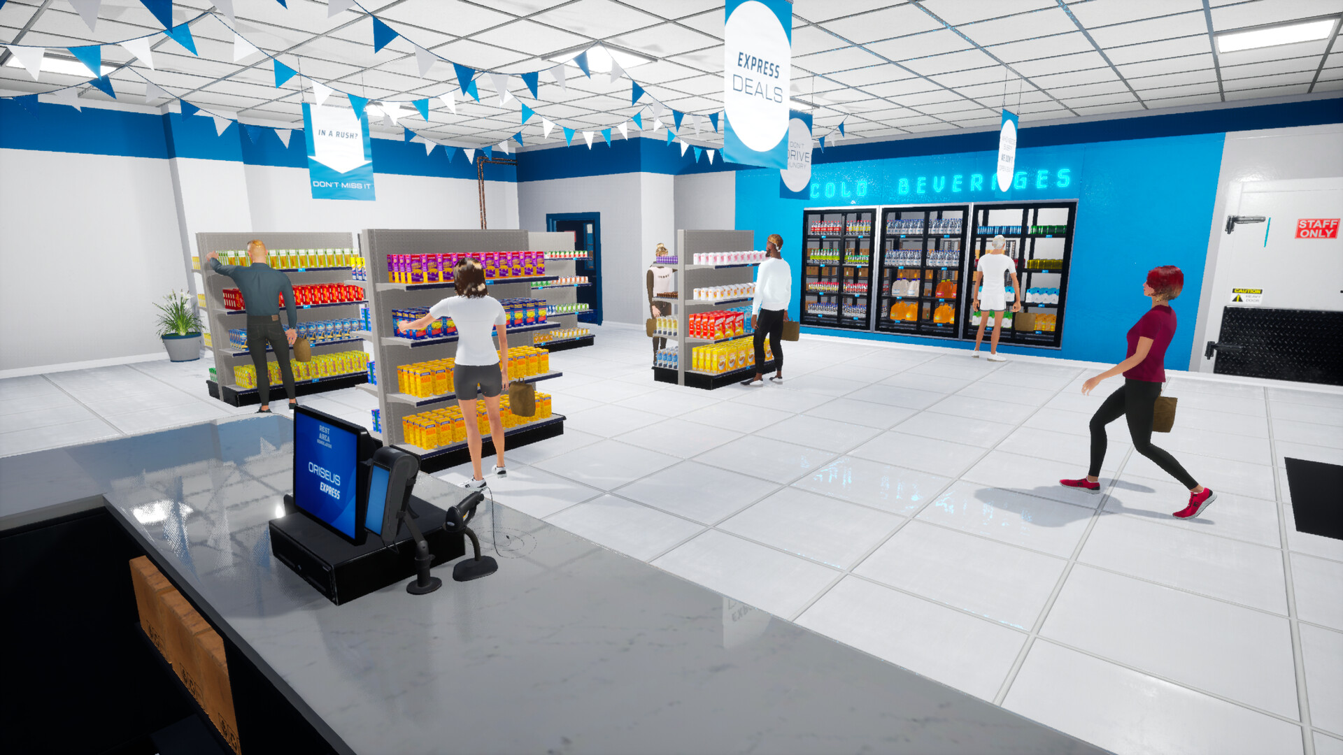 服务区模拟器/Rest Area Simulator