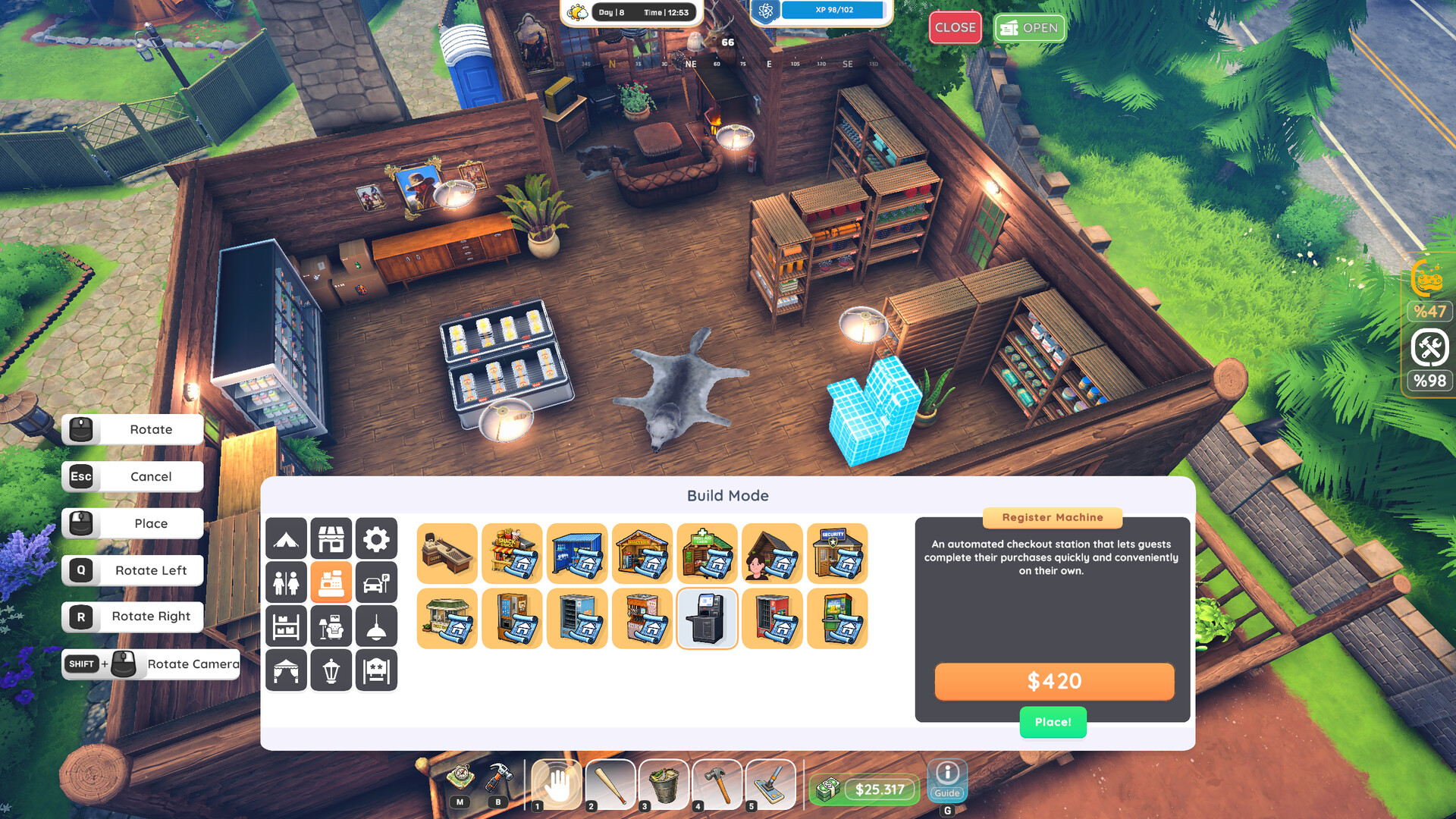营地经营模拟器/Campsite Hustle Management Simulator